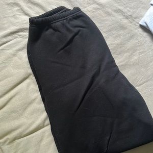 SKIMS cotton fleece joggers (M)